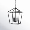 Hastings 4 - Light Lantern Geometric Chandelier