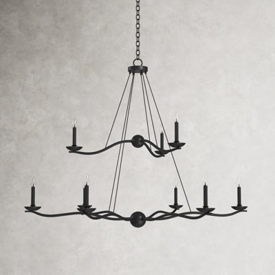 Bryce 9 - Light Candle Style Classic / Traditional Chandelier