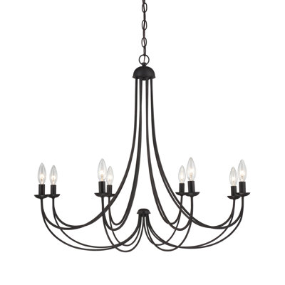 Drea 8 - Light Candle Style Classic / Traditional Chandelier