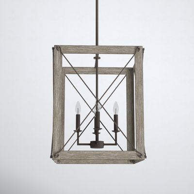 Agnes 4 - Light Lantern Square Chandelier