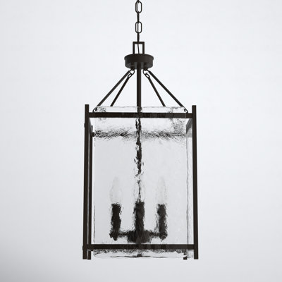 Clements 4 - Light Lantern Square Chandelier