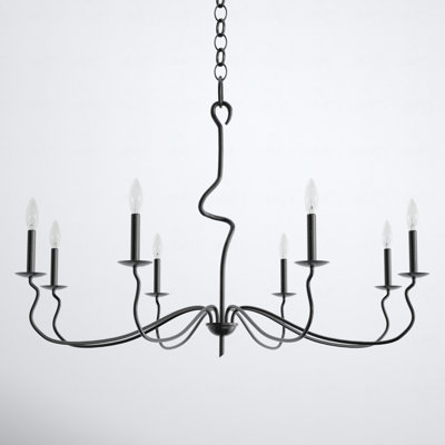 Ardi 8 - Light Candle Style Classic Chandelier