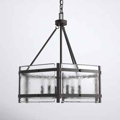 Clements 6 - Light Lantern Geometric Chandelier