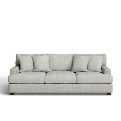 Emilio 90" Recessed Arm Sofa with Reversible Cushions