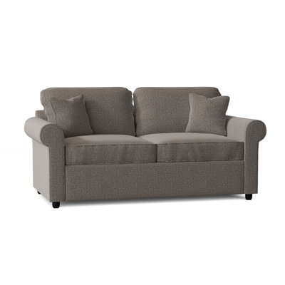 Warrington 76" Rolled Arm Sofa Bed with Reversible Cushions