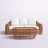 Alyshia 2 Piece Sofa Seating Group with Sunbrella Cushions