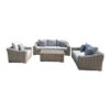 Sommer 4 Piece Rattan Sofa Seating Group