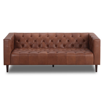 Cornelia 84'' Leather Sofa