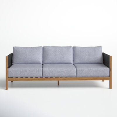 Gracey 80'' Wide Patio Sofa with Cushions