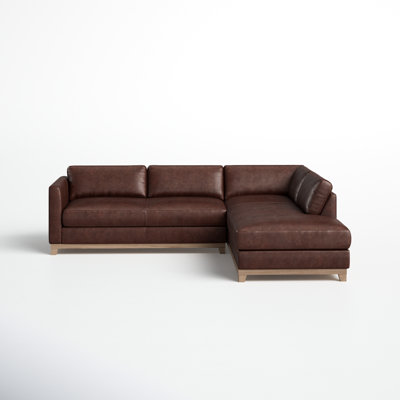 Jacobs 2 - Piece Leather Sofa & Chaise