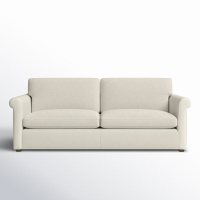 Joelle 90.5" Upholstered Sofa with Rolled Arm
