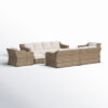 Eloisa 8 Piece Sofa Seating Group with Cushions