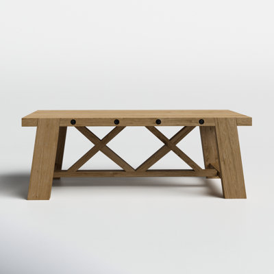 Atla Solid Wood 4 Legs Coffee Table