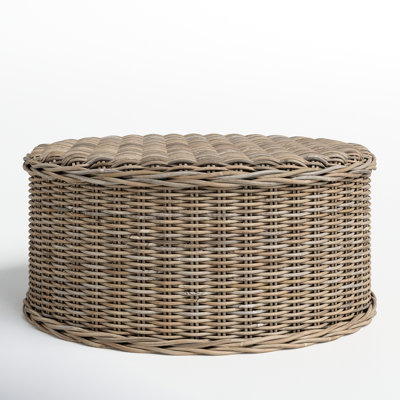 Meaghan Rattan Solid Coffee Table