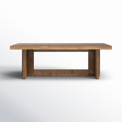 Stilo Solid Wood Trestle Coffee Table