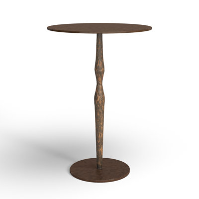 Cambria Industria Copper Bronze Accent Table