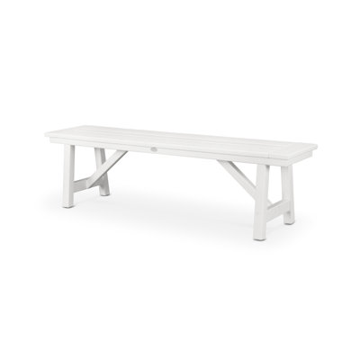 Rustic Farmhouse 60" Backless Bench