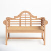 Bea Teak Outdoor Patio Garden Bench