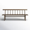 Analiese Solid Wood Bench