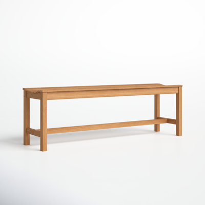 Fleur Solid Wood Bench